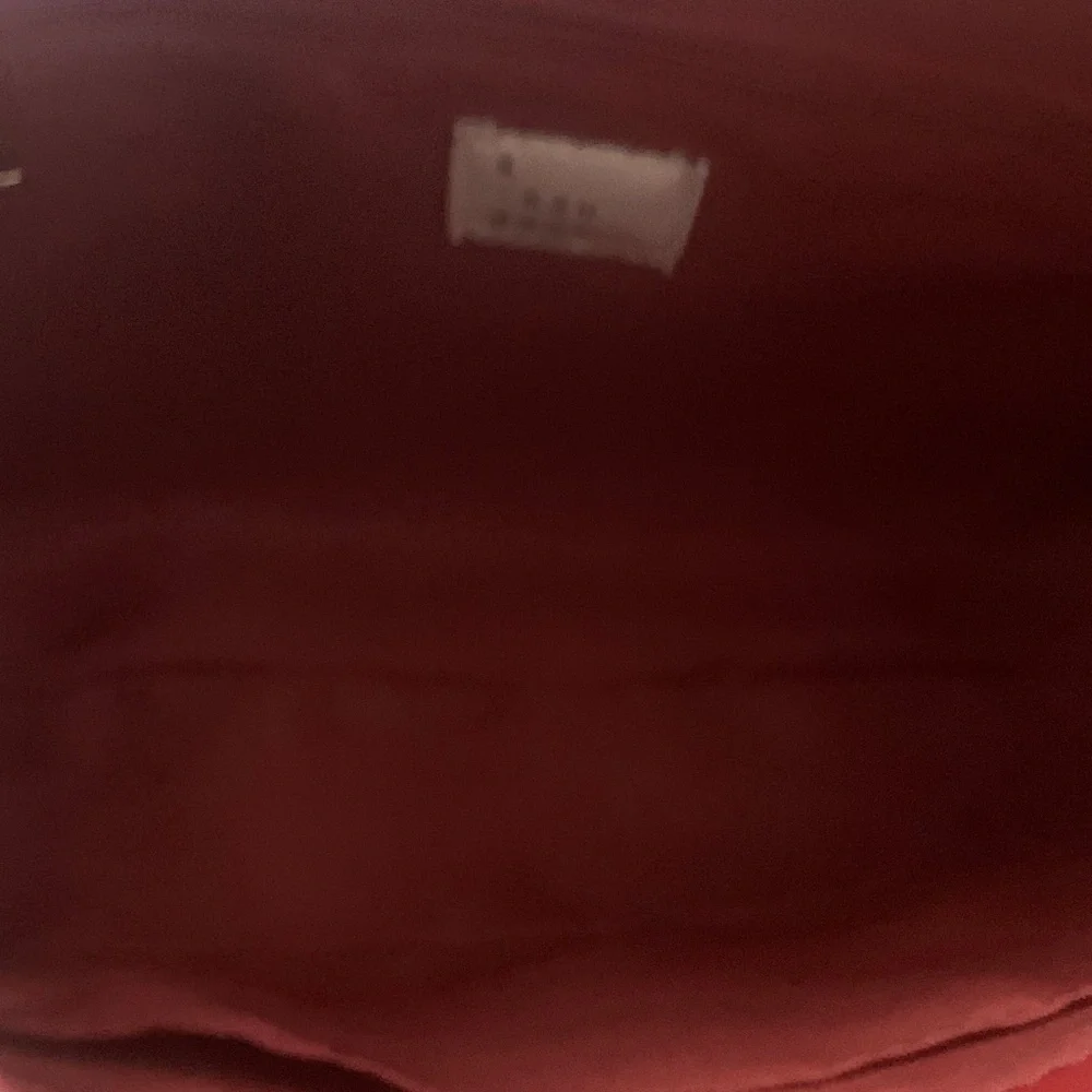 a new day red rust Shoulder Bag with Gold Accent - Picture 5 of 6